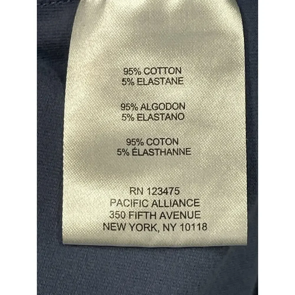 Frye Dress Bandana Blue Sleeveless Dress Cotton Women’s Size Medium Pockets